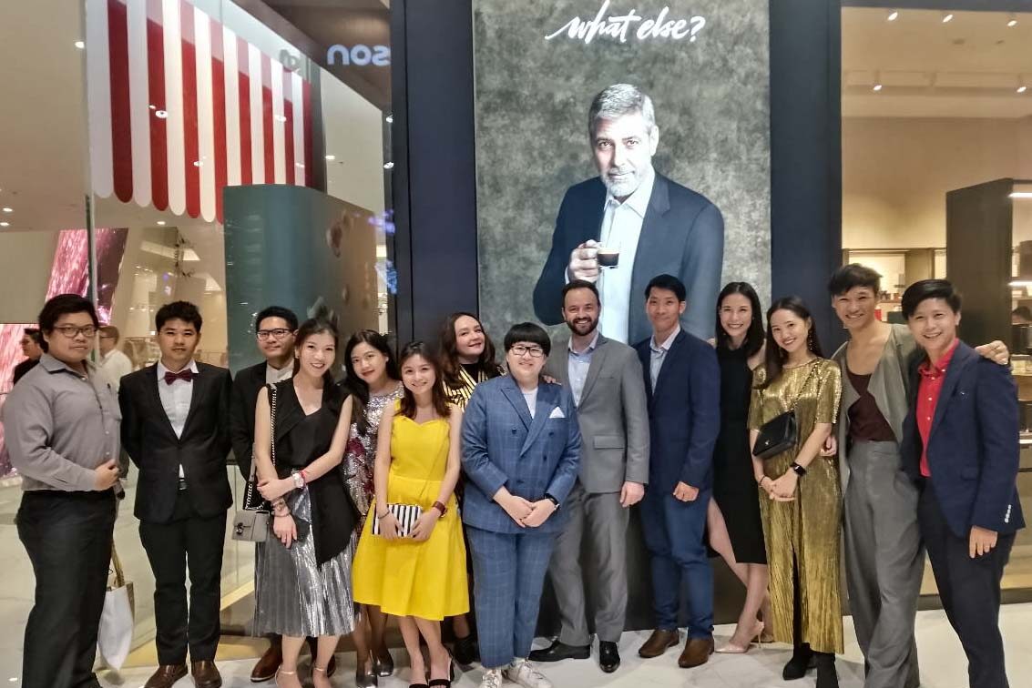 Nespresso Thailand team in the boutique